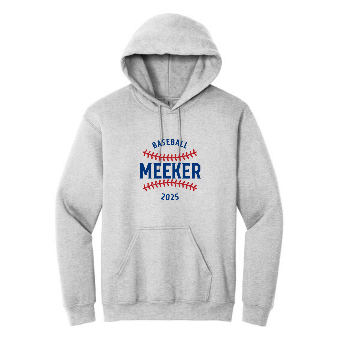 Meeker Baseball - Hooded Sweatshirt
