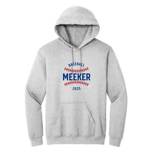 Meeker Baseball - Hooded Sweatshirt