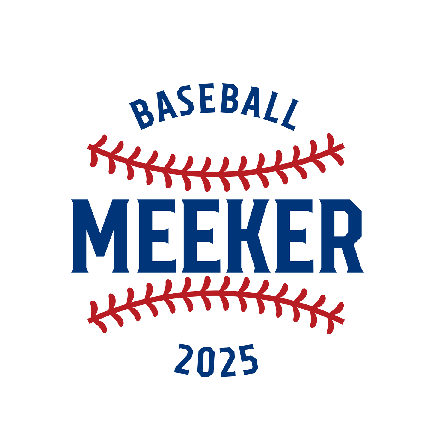 Meeker Baseball - Short Sleeve T Shirt