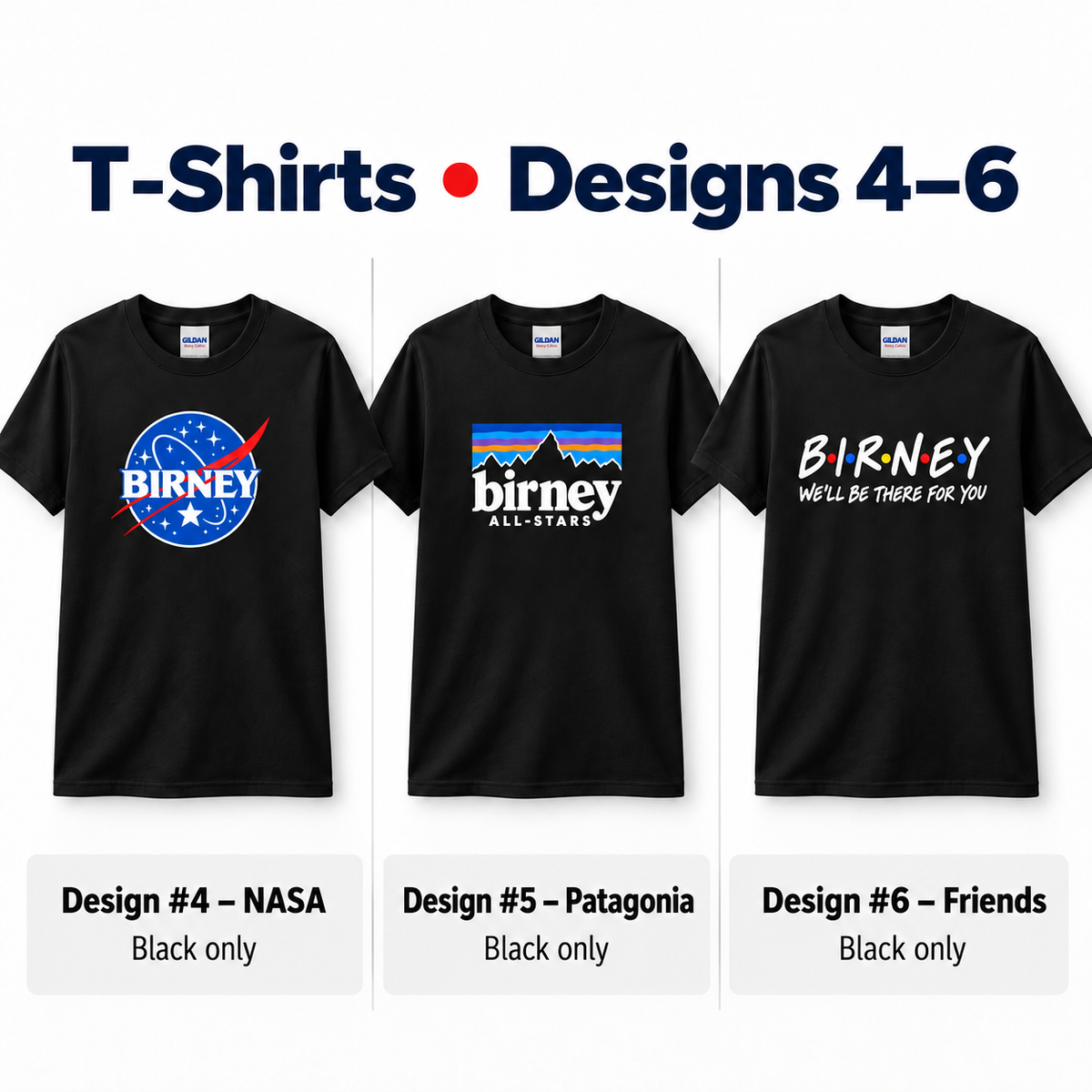 Birney Logos - T Shirt